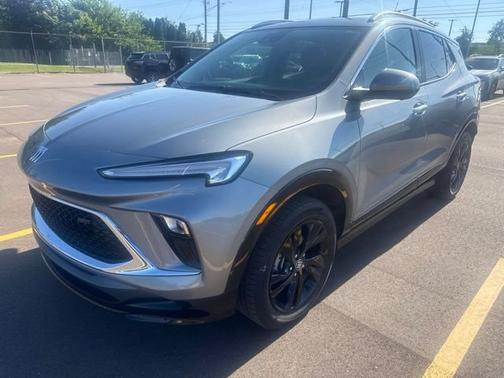 Moonstone Gray Metallic 2024 Buick Encore GX Sport Touring