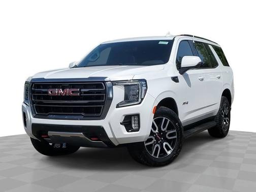 Summit White 2023 GMC Yukon AT4