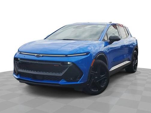 Riptide Blue Metallic 2025 Chevrolet Equinox EV RS