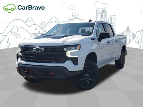 Summit White 2023 Chevrolet Silverado 1500 LT Trail Boss