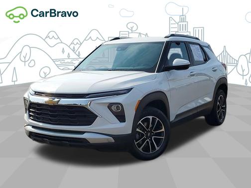 Summit White 2024 Chevrolet Trailblazer LT