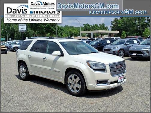 White Diamond Clearcoat 2013 GMC Acadia Denali