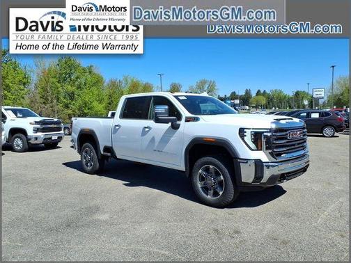 Summit White 2026 GMC Sierra 3500 SLT