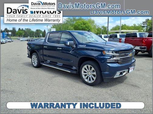 Northsky Blue Metallic 2020 Chevrolet Silverado 1500 High Country