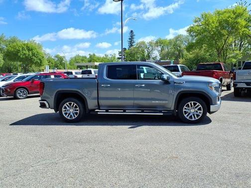 Satin Steel Metallic 2020 GMC Sierra 1500 SLT