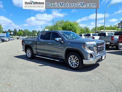 Satin Steel Metallic 2020 GMC Sierra 1500 SLT