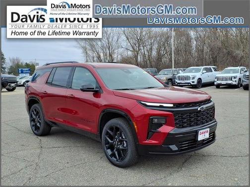 Radiant Red 2026 Chevrolet Traverse RS