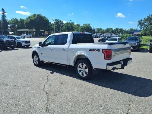 White Platinum Clearcoat Metallic 2015 Ford F-150 King Ranch