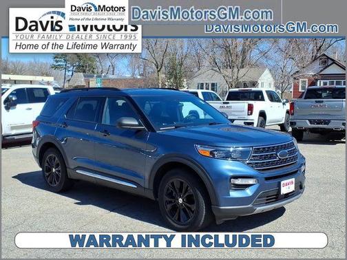 Blue Metallic 2020 Ford Explorer XLT