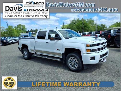 Summit White 2018 Chevrolet Silverado 3500 LTZ