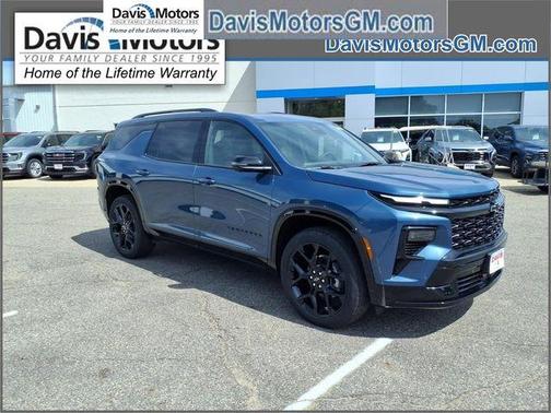 Lakeshore Blue Metallic 2026 Chevrolet Traverse RS