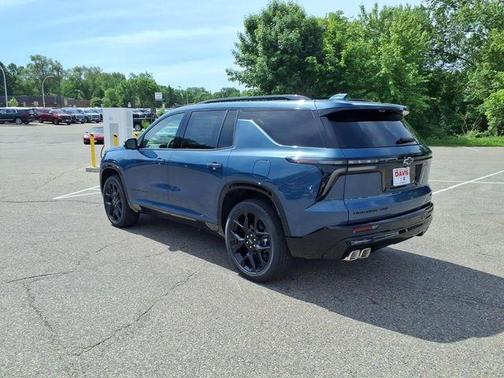 Lakeshore Blue Metallic 2026 Chevrolet Traverse RS