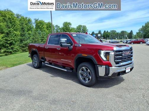 Volcanic Red 2026 GMC Sierra 3500 SLT