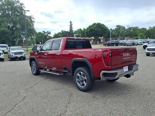 Volcanic Red 2026 GMC Sierra 3500 SLT