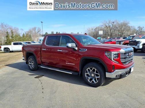 Volcanic Red 2026 GMC Sierra 1500 SLT