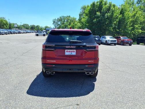 Volcanic Red 2026 GMC Acadia AT4