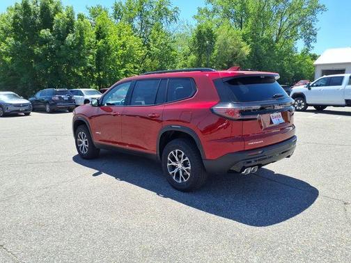 Volcanic Red 2026 GMC Acadia AT4