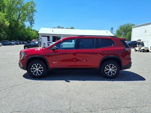 Volcanic Red 2026 GMC Acadia AT4