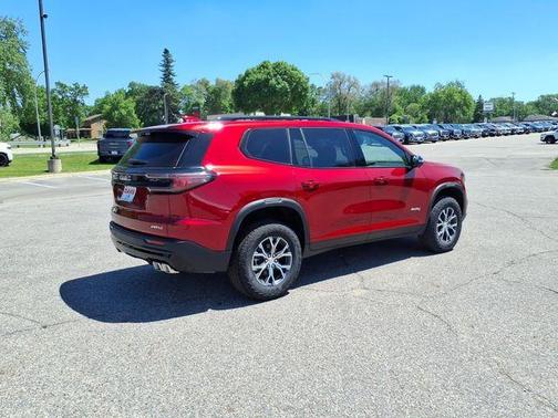 Volcanic Red 2026 GMC Acadia AT4