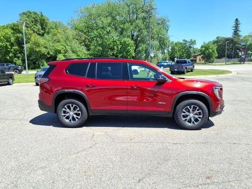 Volcanic Red 2026 GMC Acadia AT4