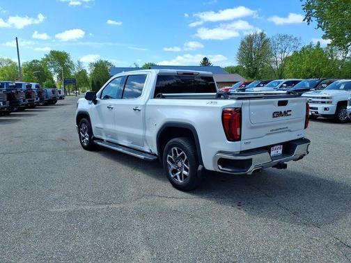 White Frost Tri-Coat 2020 GMC Sierra 1500 SLT