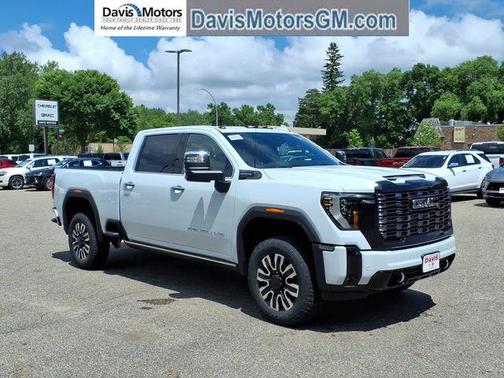 Glacier White 2026 GMC Sierra 3500 Denali Ultimate