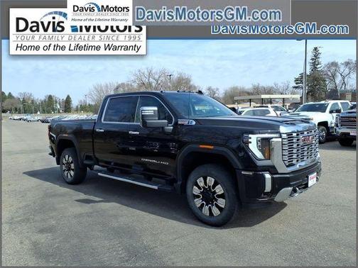 Onyx Black 2025 GMC Sierra 3500 Denali