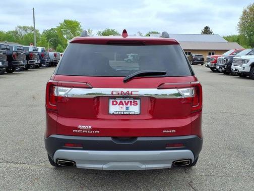 Volcanic Red 2023 GMC Acadia SLT