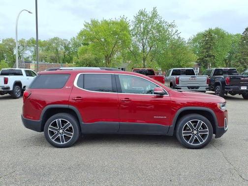 Volcanic Red 2023 GMC Acadia SLT