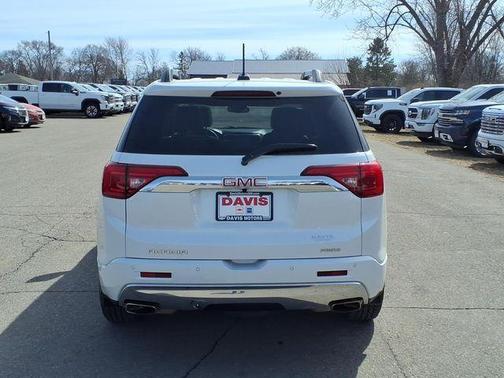 White Frost Tri-Coat 2017 GMC Acadia Denali