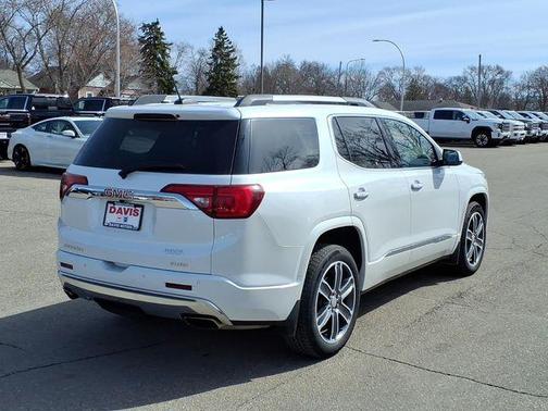White Frost Tri-Coat 2017 GMC Acadia Denali