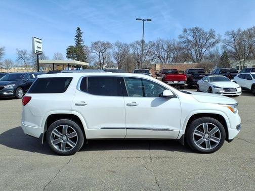 White Frost Tri-Coat 2017 GMC Acadia Denali
