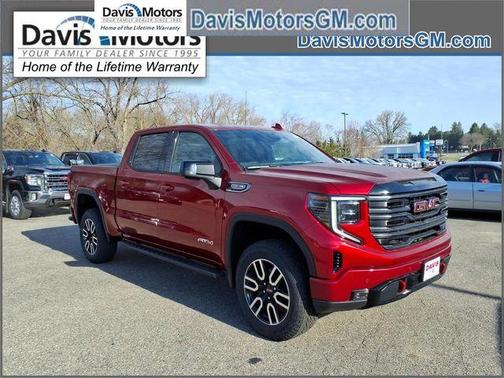 Volcanic Red 2026 GMC Sierra 1500 AT4