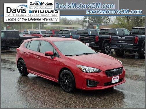 Lithium Red Pearl 2019 Subaru Impreza 2.0i Sport