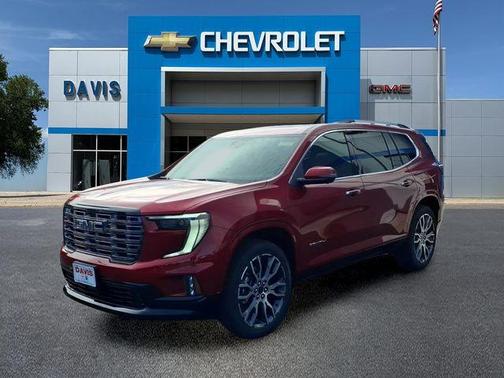 Volcanic Red 2027 GMC Acadia Denali