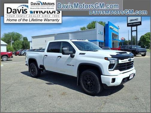 Summit White 2024 Chevrolet Silverado 3500 LTZ