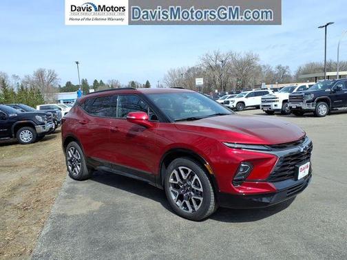 Radiant Red 2023 Chevrolet Blazer RS