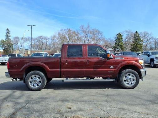 Maroon 2015 Ford F-250