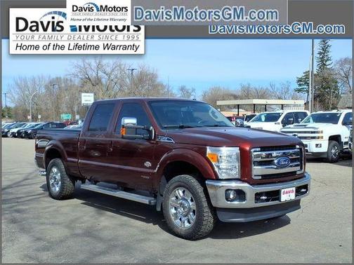 Maroon 2015 Ford F-250