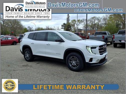 Summit White 2025 GMC Acadia Elevation