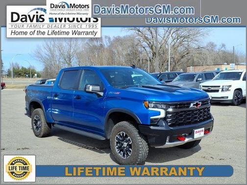 Glacier Blue Metallic 2023 Chevrolet Silverado 1500 ZR2