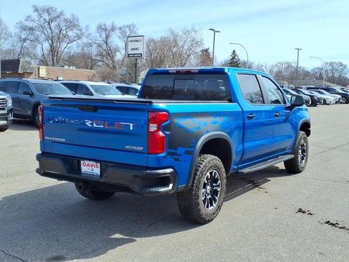 Glacier Blue Metallic 2023 Chevrolet Silverado 1500 ZR2