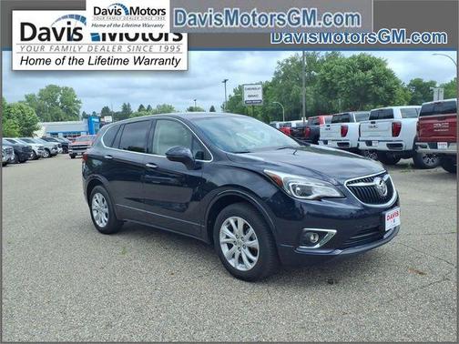 Dark Moon Blue Metallic 2020 Buick Envision Preferred