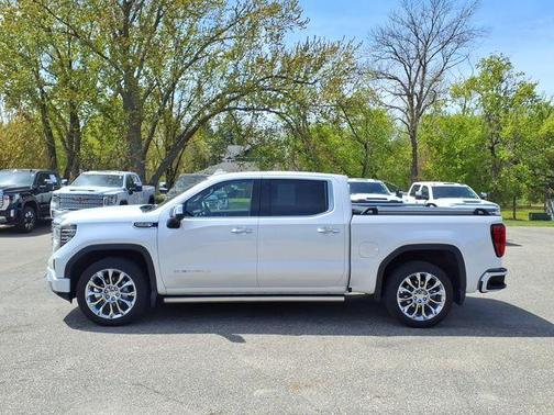 White Frost Tri-Coat 2024 GMC Sierra 1500 Denali
