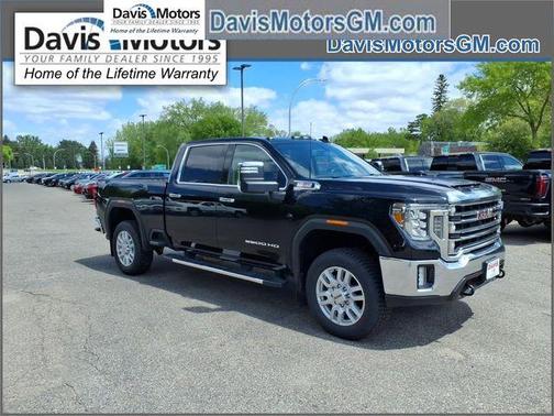 Onyx Black 2022 GMC Sierra 3500 SLT