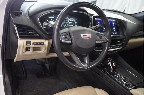 Crystal White Tricoat 2024 Cadillac CT5 Premium Luxury