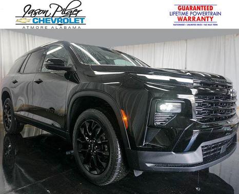 Mosaic Black Metallic 2026 Chevrolet Traverse LT