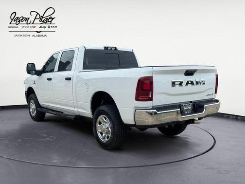 Bright White Clearcoat 2025 RAM 2500 Tradesman Crew Cab 4x4 6'4' Box