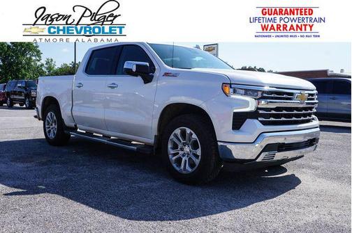 Crystal White Tricoat 2025 Chevrolet Silverado 1500 LTZ