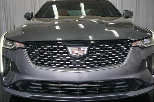 Satin Steel Metallic 2021 Cadillac CT4 Premium Luxury